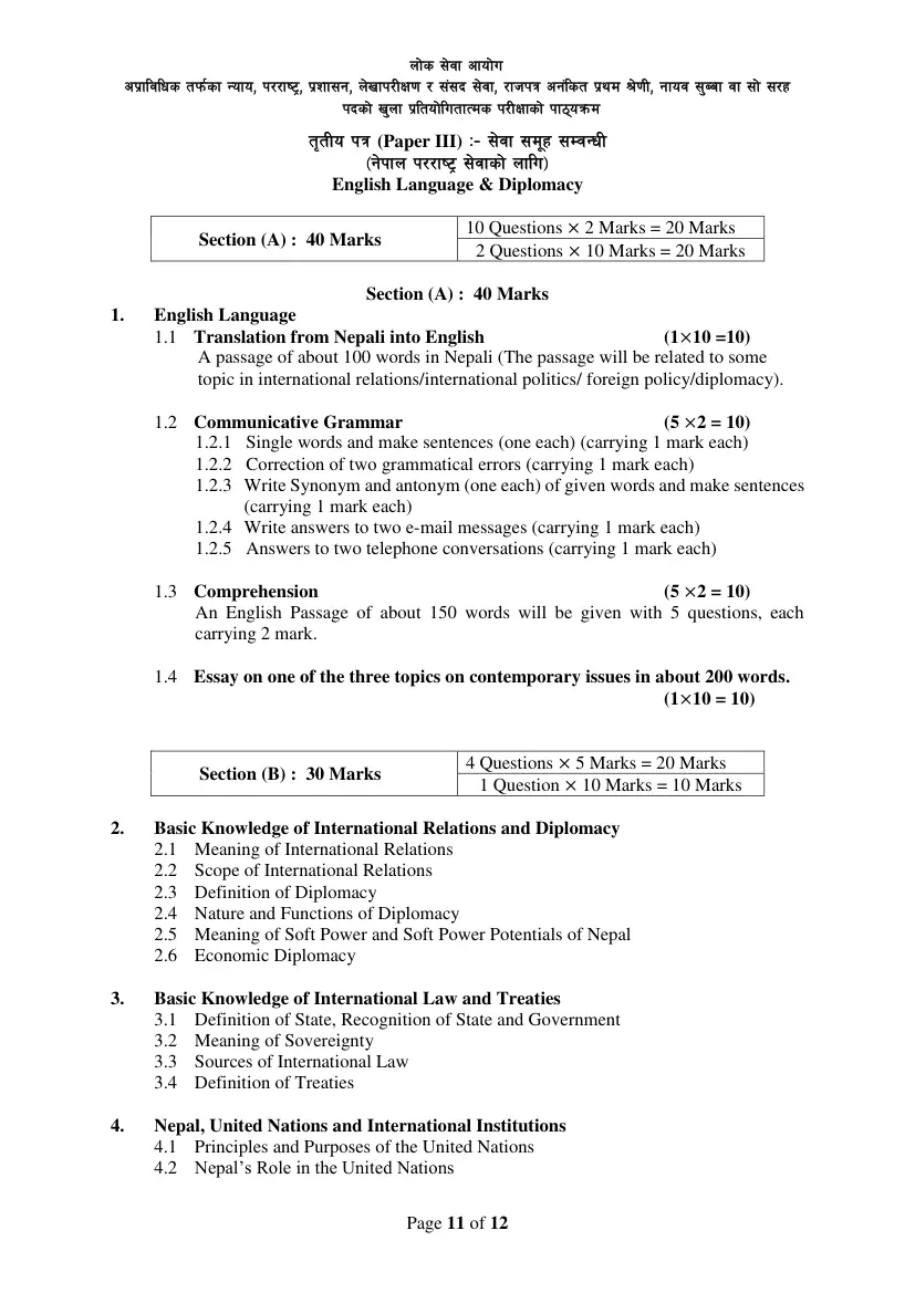 Nayab Subba syllabus, page 22 of 23